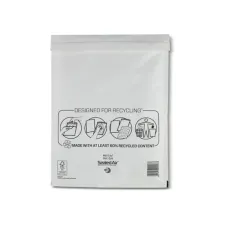 Mail Lite Luchtkussenenvelop MailLite G/4 wit/100 (1 doos x 100 stuks)