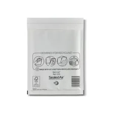 MAIL LITE® Luchtkussenenvelop nr 13 210 x 150 mm Kraftpapier Wit (doos 100 stuks)