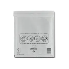 MAIL LITE® Luchtkussenenvelop nr 15 260 x 220 Kraftpapier Wit (doos 100 stuks) MAIL LITE® Luchtkussenenvelop nr 15 260 x 220 Kraftpapier Wit (doos 100 stuks)