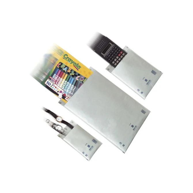 MAIL LITE® Plus D1 Luchtkussenenvelop 260 x 180 mm Kraftpapier Wit (doos 100 stuks) MAIL LITE® Plus D1 Luchtkussenenvelop 260 x 180 mm Kraftpapier Wit (doos 100 stuks)