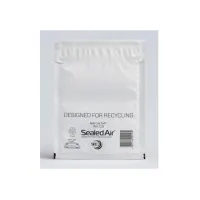 MAIL LITE Tuff® C0 Luchtkussenenvelop 210x150 mm PP Wit (doos 100 stuks)