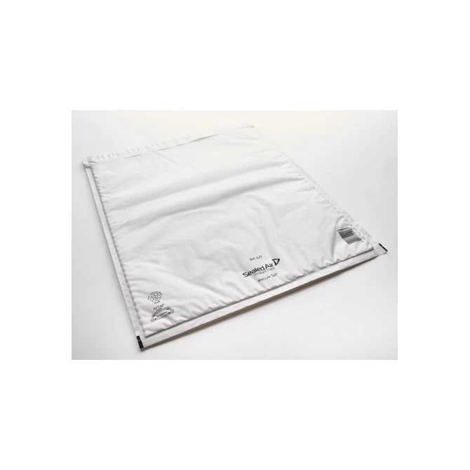 MAIL LITE Tuff® Tuff K7 Luchtkussenenvelop 470 x 350 mm Polyetheleen Wit (doos 50 stuks)