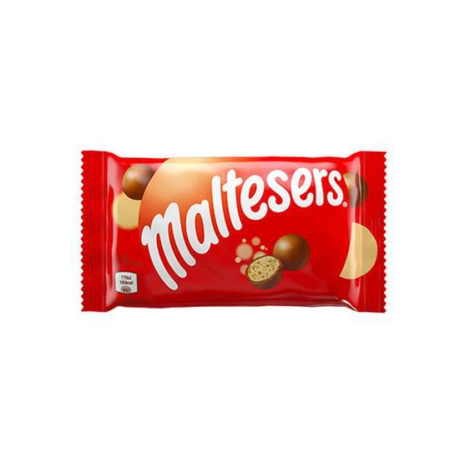 Maltesers Chocoladesnack (doos 25 x 37 gram) Maltesers Chocoladesnack (doos 25 x 37 gram)