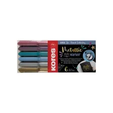 KORES Brushpen Tip Metallic (6 stuks) KORES Brushpen Tip Metallic (6 stuks)