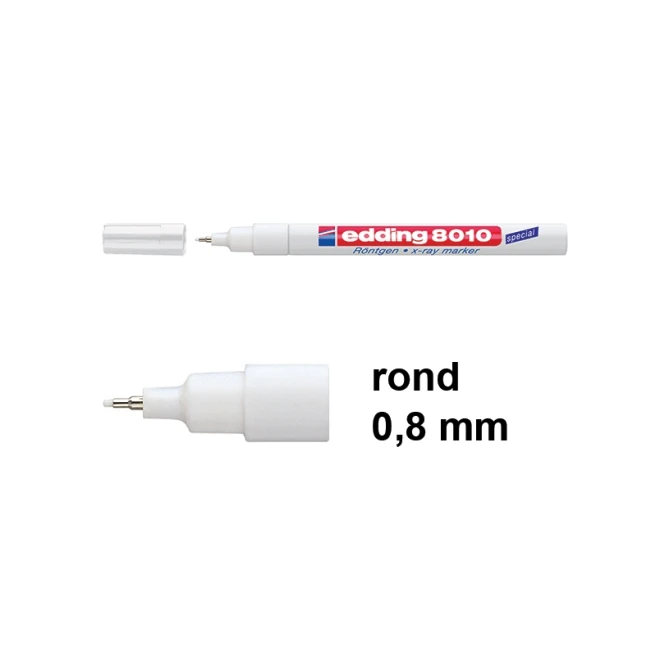edding Marker x-ray 8010 0.8 wt/ds10