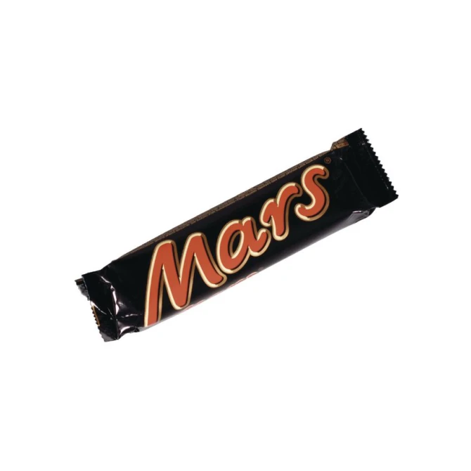 Mars Chocoladereep 51 gram (pak 32 stuks) Mars Chocoladereep 51 gram (pak 32 stuks)