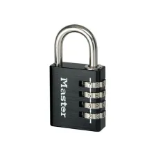 Master Lock Hangslot met 3 cijfers 40 mm Zwart