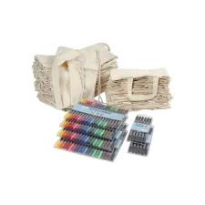 Creotime Materialenset tassen m/stiftn/pk30+30+92 (pak 60 stuks)