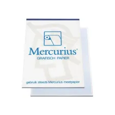 Mercurius grafisch A3 Millimeterpapier 80 g/m² Blauw (blok 50 vel) Mercurius grafisch A3 Millimeterpapier 80 g/m² Blauw (blok 50 vel)