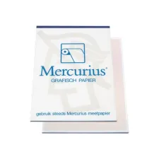 Mercurius A3 Millimeterpapier 80 g/m² Roodbruin (blok 50 vel)