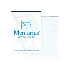Mercurius Isometrisch grafisch papier A4 (blok 50 vel)
