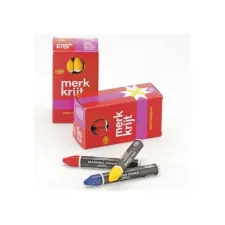 Merkkrijt ZHK Geel (pak 12 stuks)