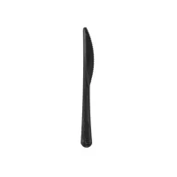 Folia (bestek) Mes CPLA 190mm Folia Zwart (doos 20 x 50 stuks) Folia (bestek) Mes CPLA 190mm Folia Zwart (doos 20 x 50 stuks)