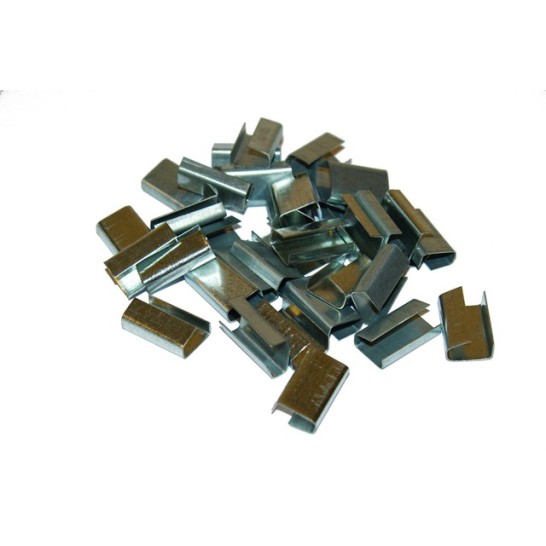 Metalen afdichtingen standaard 12mm zilver
