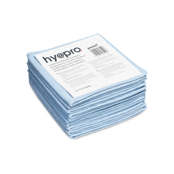 Microvezeldoek 40x40cm blauw /ds8x10