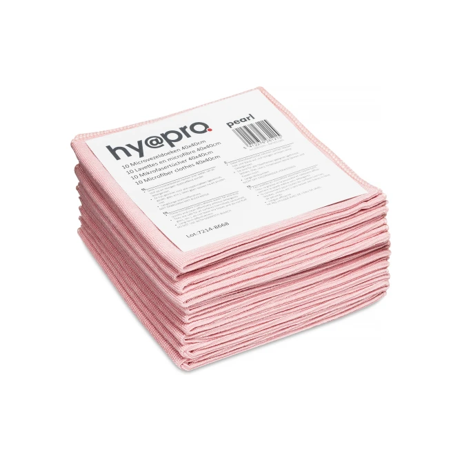 Microvezeldoek 40x40cm roze /ds8x10