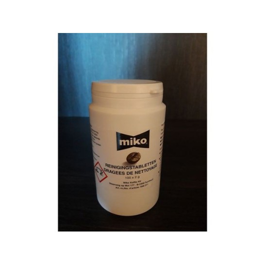 Miko® Reinigingstabletten voor Koffiemachine (pak 100 stuks)