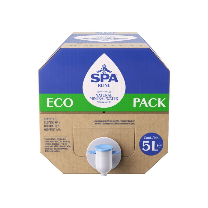 SPA Reine Mineraalwater 5L + GRATIS glazen ACTIE SPA Reine Mineraalwater 5L + GRATIS glazen ACTIE