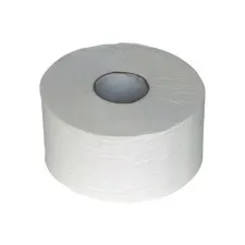 Mini Jumbo Toiletpapier 2-laags 180 m Wit (pak 12 rollen) Mini Jumbo Toiletpapier 2-laags 180 m Wit (pak 12 rollen)