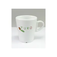 Mok porselein Puro 170ml wit (12 stuks)