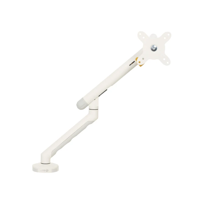 Monitorarm B+E Flexible enkel wit