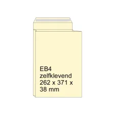 Monsterzak 262x371x38mm crème P/S (10 stuks)