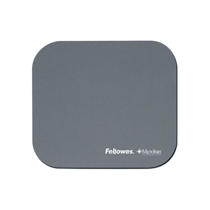 Muismat FELLOWES microban grijs
