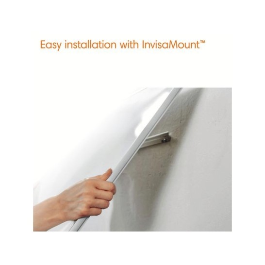 NOBO Impression Pro Magnetisch Whiteboard Emaille 1800 x 900 mm Wit
