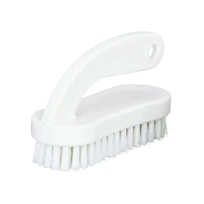 Nagelborstel met handgreep wit Nagelborstel met handgreep wit