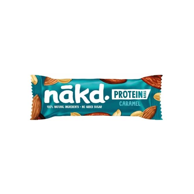 Nakd Reep Protein caramel 35gram (doos 16 stuks)