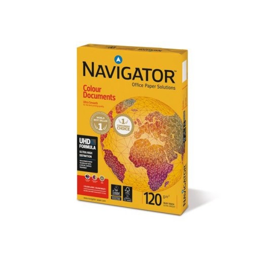 Navigator Colour Document Papier A4 120 g/m² Wit (pak 250 vel)