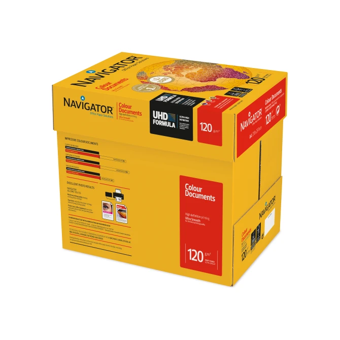 Navigator Colour Document Papier A4 120 g/m² Wit (doos 8 x 250 vel)