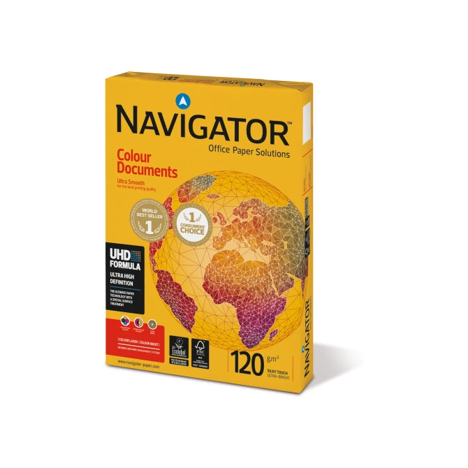 Navigator Colour Document Papier A4 120 g/m² Wit (pak 250 vel)