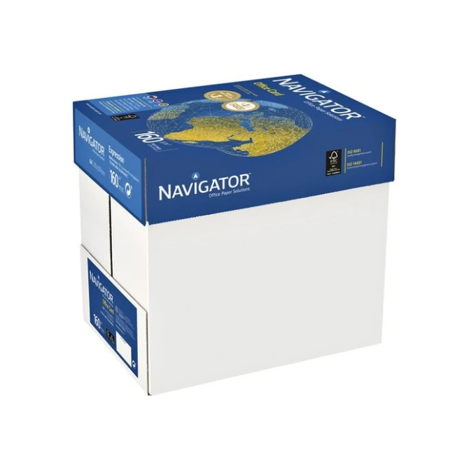 Navigator Office Card Papier A4 160 g/m² Wit (doos 5 x 250 vel) Navigator Office Card Papier A4 160 g/m² Wit (doos 5 x 250 vel)