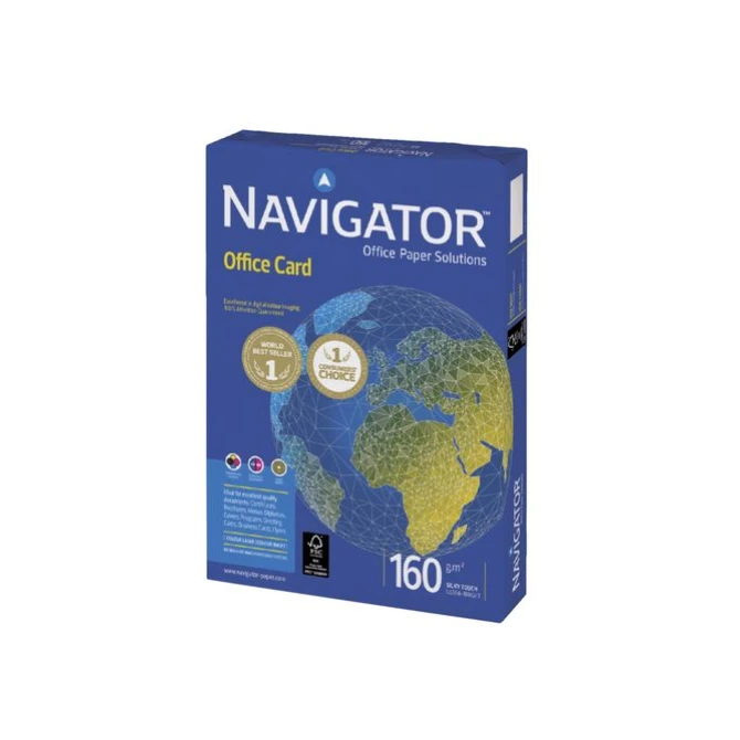 Navigator Office Card Papier A4 160 g/m² Wit (pak 250 vel) Navigator Office Card Papier A4 160 g/m² Wit (pak 250 vel)