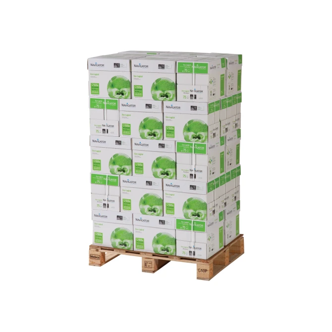 Navigator Premium Eco Logical Papier A4 75 g/m² Wit (pallet 200 x 500 vel) Navigator Premium Eco Logical Papier A4 75 g/m² Wit (pallet 200 x 500 vel)