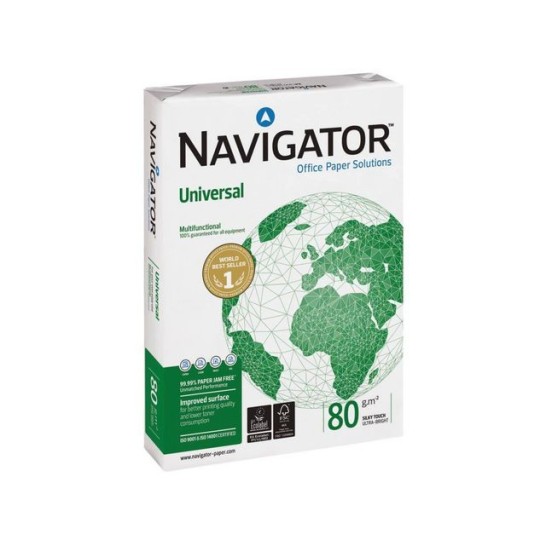 Navigator Universal Papier A3 80 g/m² (doos 5 x 500 vel)