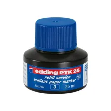 Navulinkt EDDING PTK25 blauw/25ml