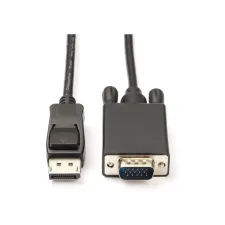 Nedis DisplayPort naar VGA kabel | Nedis | 1 meter (Full HD) Nedis DisplayPort naar VGA kabel | Nedis | 1 meter (Full HD)