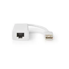 Nedis Netwerkadapter Nedis USB-A/RJ45 wit