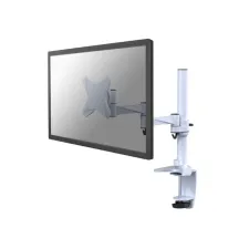 Neomounts® BY NEWSTAR Monitorarm met bureauklem & doorvoer voor 1 flatscreen wit
