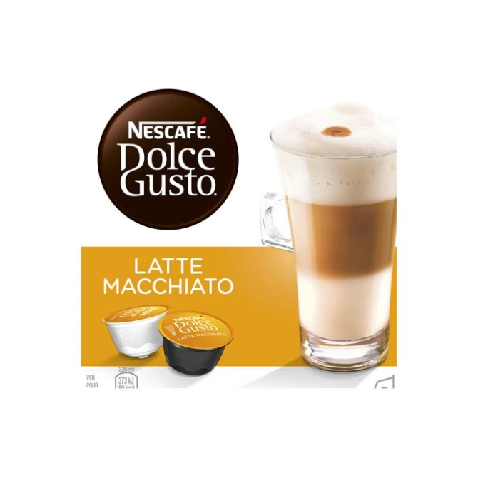 Nescafé Latte Macchiato Koffiecapsules (doos 3 x 16 stuks)