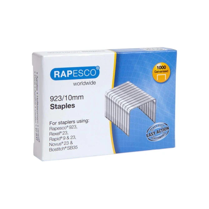 Nieten Rapesco 23/10 galva (1000 stuks)