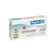 Nieten RAPID 24/6 verkoperd (1000 stuks) Nieten RAPID 24/6 verkoperd (1000 stuks)