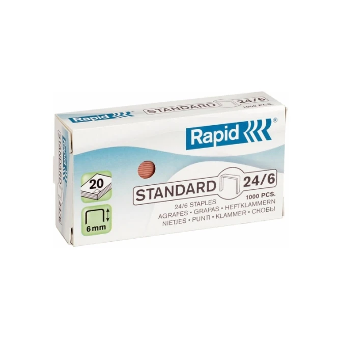 Nieten RAPID 24/6 verkoperd (1000 stuks)