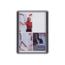 NOBO Binnenvitrine Geschikt voor 4 x A4 buitenmaat 692 x 532 x 37 mm