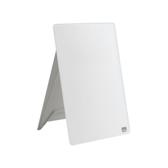 Nobo Bueauformaat Diamond-whiteboard. glazen oppervlak. 220 x 300 mm. helderwit
