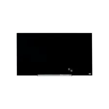 NOBO Diamond Glasbord Magnetisch Beschrijfbaar Veiligheidsglas 993 x 559 mm Zwart
