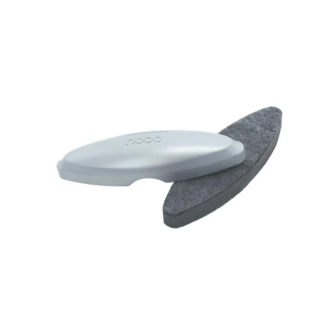 Nobo Diamond whiteboardwisser magnetisch zilver 200 x 59 x 40 mm Nobo Diamond whiteboardwisser magnetisch zilver 200 x 59 x 40 mm