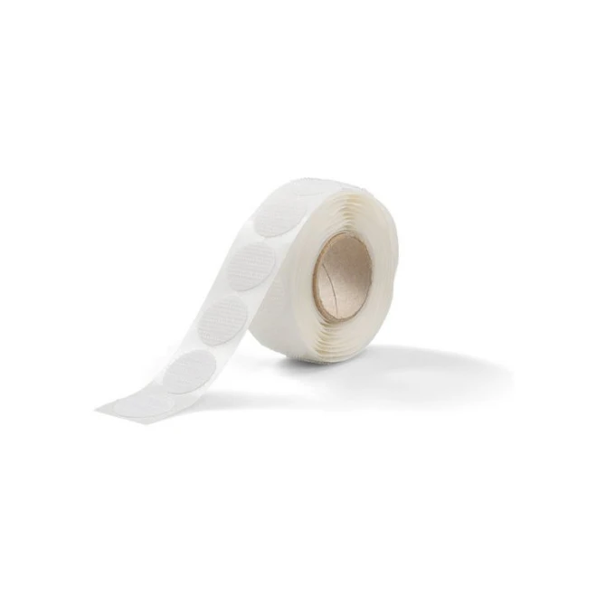 NOBO Klittenbandnoppen diameter 22 mm Wit (pak 100 stuks) NOBO Klittenbandnoppen diameter 22 mm Wit (pak 100 stuks)